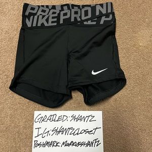 Nike Pro workout shorts